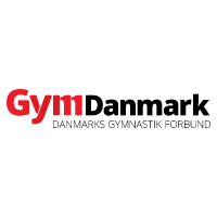 Logo: GymDanmark - Danmarks Gymnastik Forbund